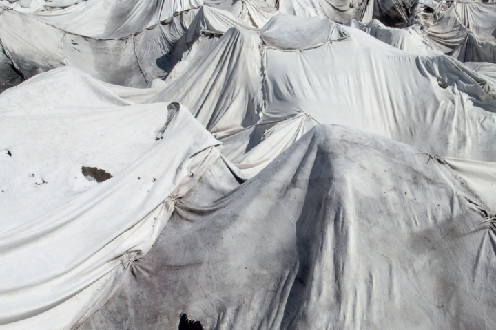 Glacier du Rhone, documentation from the research on the project «Melting Gallery», 2019. (Photo: Diana Lelonek)